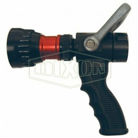DIXON Break Apart Attack Nozzle, 1 in Inlet, Aluminum Body, For Use with 1-1/2 in Coupler ABN100S